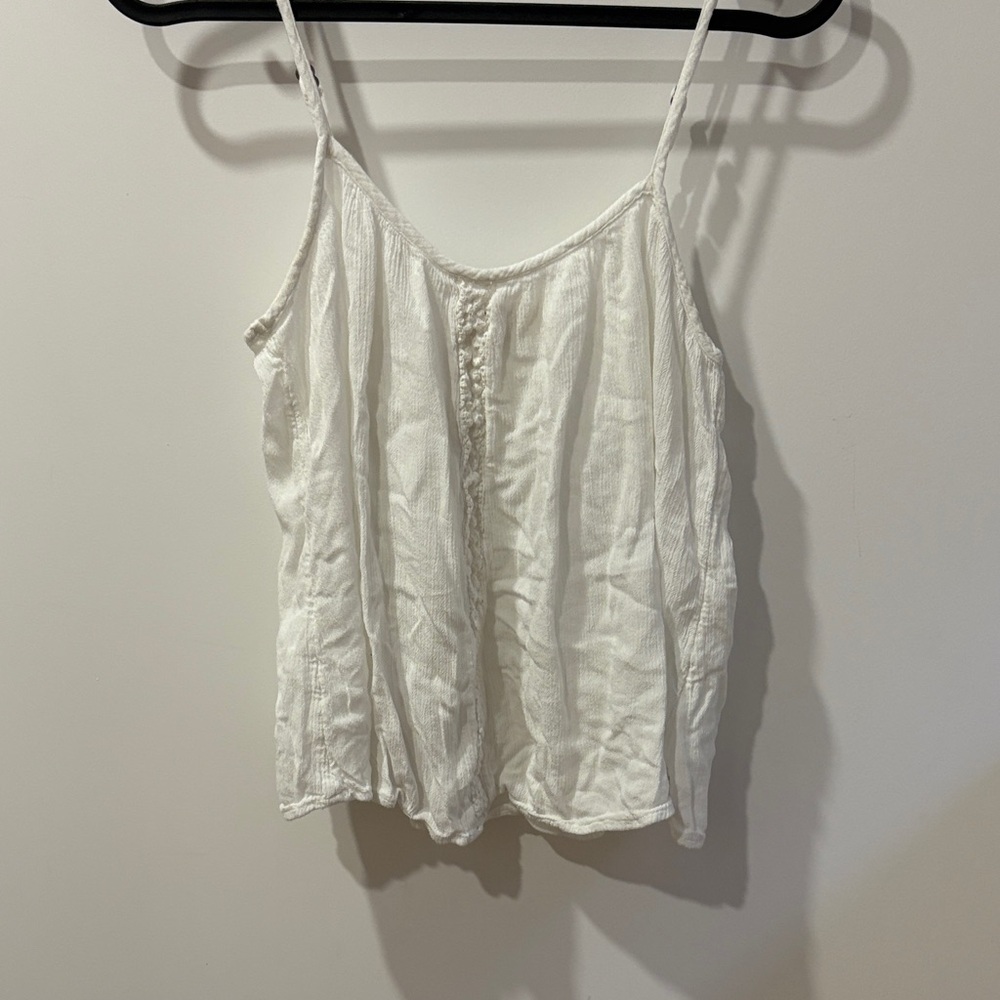 Ripcurl White Spaghetti Strap Top XS